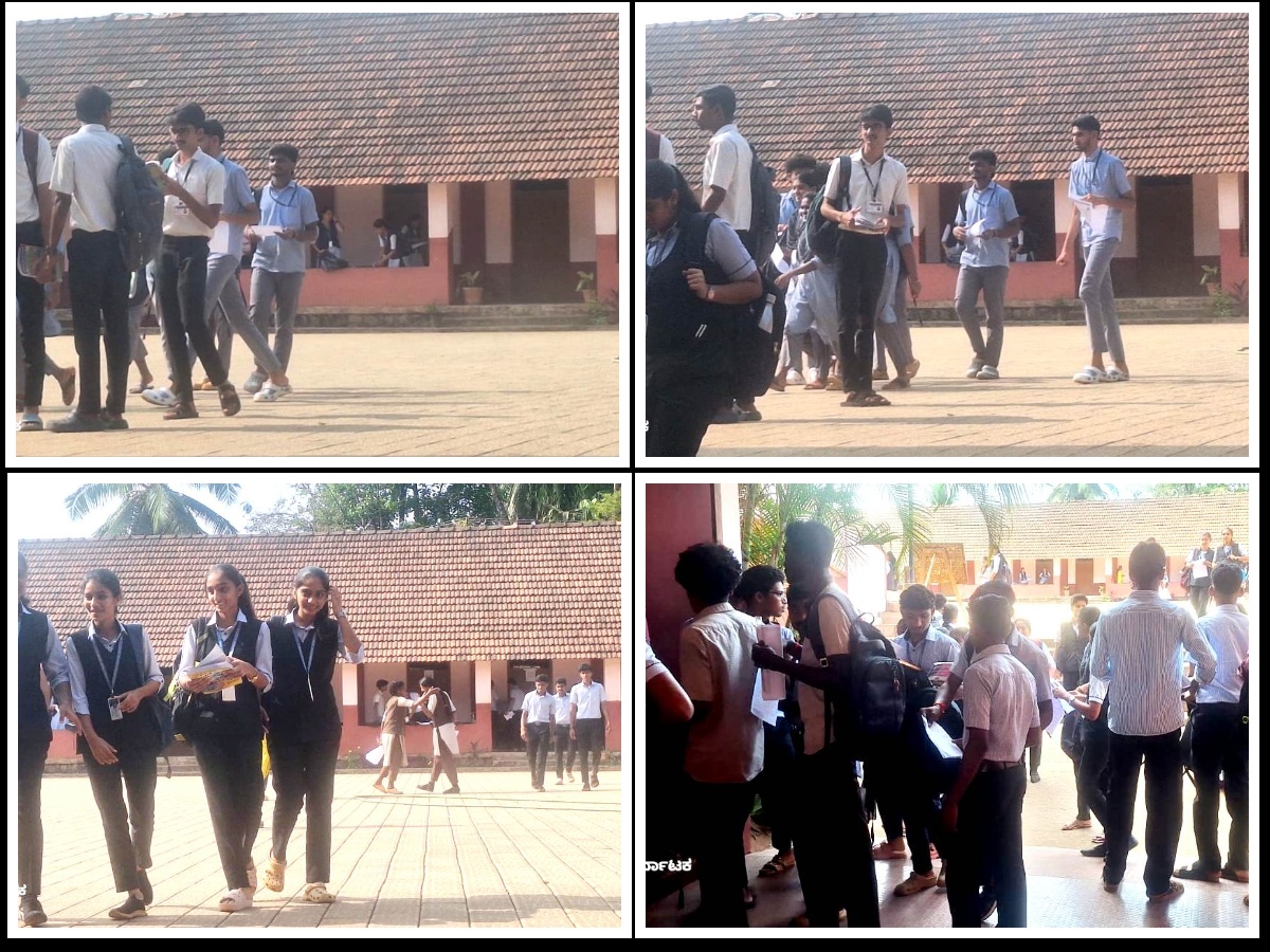 ನೆಲ್ಯಾಡಿ ಸಂತ ಜಾರ್ಜ್ ಪಿಯುಸಿ ಕೇಂದ್ರದಲ್ಲಿ ಪರೀಕ್ಷೆ ಆರಂಭ: 263 ಹಾಜರು, 7 ಗೈರು