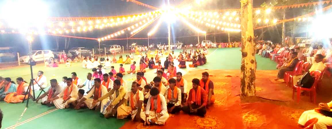 ಸವಣೂರಿನಲ್ಲಿ ಸಾಮೂಹಿಕ ಶ್ರೀ ರಾಮ ತಾರಕ ಮಂತ್ರ ಜಪ