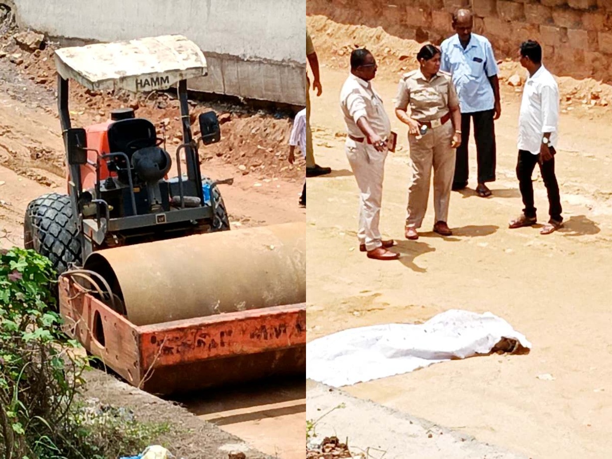 ಉಪ್ಪಿನಂಗಡಿಯಲ್ಲಿ ಭೀಕರ ದುರಂತ: ರಸ್ತೆ ಕಾಮಗಾರಿ ವೇಳೆ ರೋಡ್ ರೋಲರ್ ಹರಿದು ಕಾರ್ಮಿಕ ಸಾವು