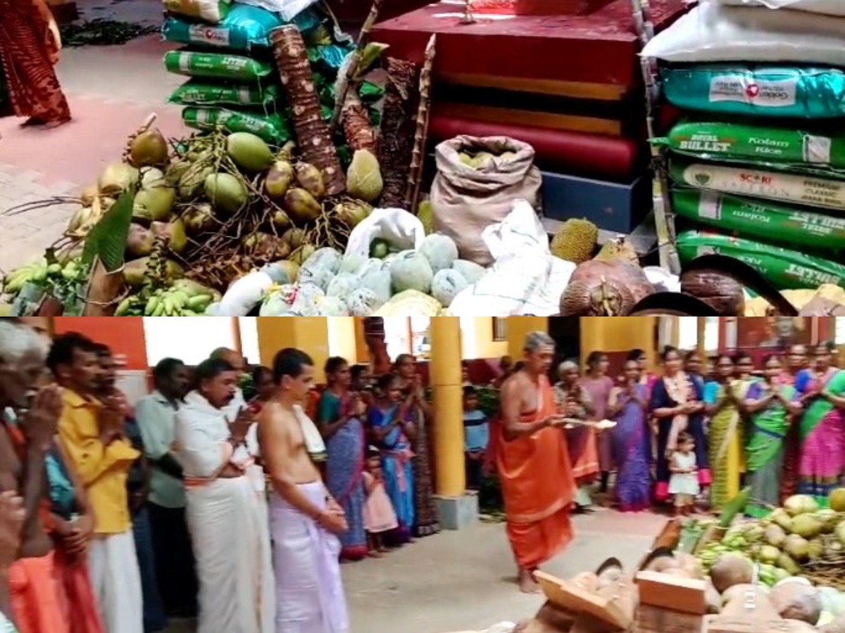 ಶಿಶಿಲ ಶ್ರೀ ಶಿಶಿಲೇಶ್ವರ ದೇವಸ್ಥಾನದಲ್ಲಿ ವರ್ಷಾವಧಿ ಜಾತ್ರಾ ಮಹೋತ್ಸವಕ್ಕೆ ಚಾಲನೆ; ಗ್ರಾಮಸ್ಥರಿಂದ ಹಸಿರು ಹೊರೆಕಾಣಿಕೆ ಸಮರ್ಪಣೆ