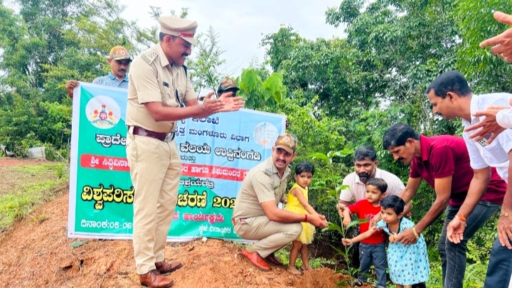 ಗೋಳಿತೊಟ್ಟು ವಿನಾಯಕ ಬೆಟ್ಟದಲ್ಲಿ ವಿಶ್ವ ಪರಿಸರ ದಿನಾಚರಣೆ