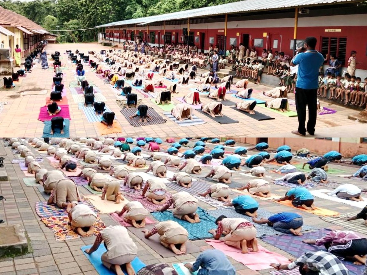 ಉದನೆ ವಿದ್ಯಾಸಂಸ್ಥೆಯಲ್ಲಿ ವಿಶ್ವ ಯೋಗ ದಿನಾಚರಣೆ