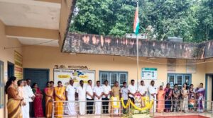 ಅರಸಿನಮಕ್ಕಿ: ಗ್ರಾ.ಪಂ.ಯಲ್ಲಿ ಸಂಭ್ರಮದ 80ನೇ ಸ್ವಾತಂತ್ರ್ಯೋತ್ಸವ