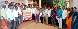 ಕಸ್ತೂರಿ ರಂಗನ್ ವರದಿ ಜಾರಿ ವಿರುದ್ಧ ಗೋಳಿತ್ತೊಟ್ಟು ಗ್ರಾಮಸ್ಥರ ಪ್ರತಿಭಟನೆ