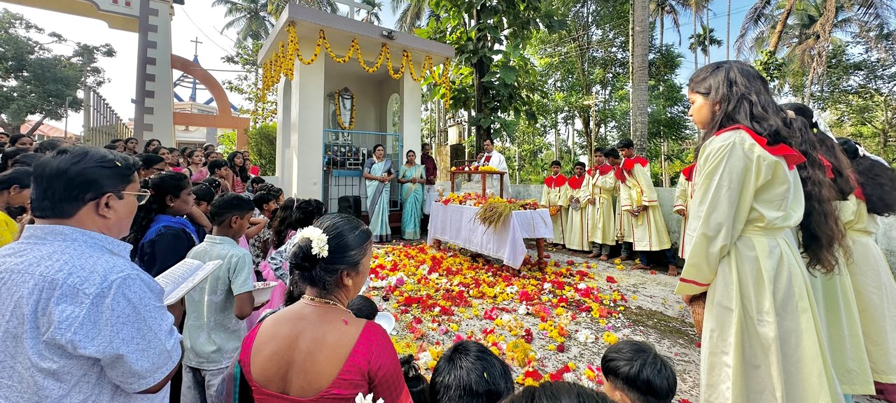 ಕೊಕ್ಕಡ: ಸಂತ ಜೋನರ ದೇವಾಲಯದಲ್ಲಿ ತೆನೆ ಹಬ್ಬ