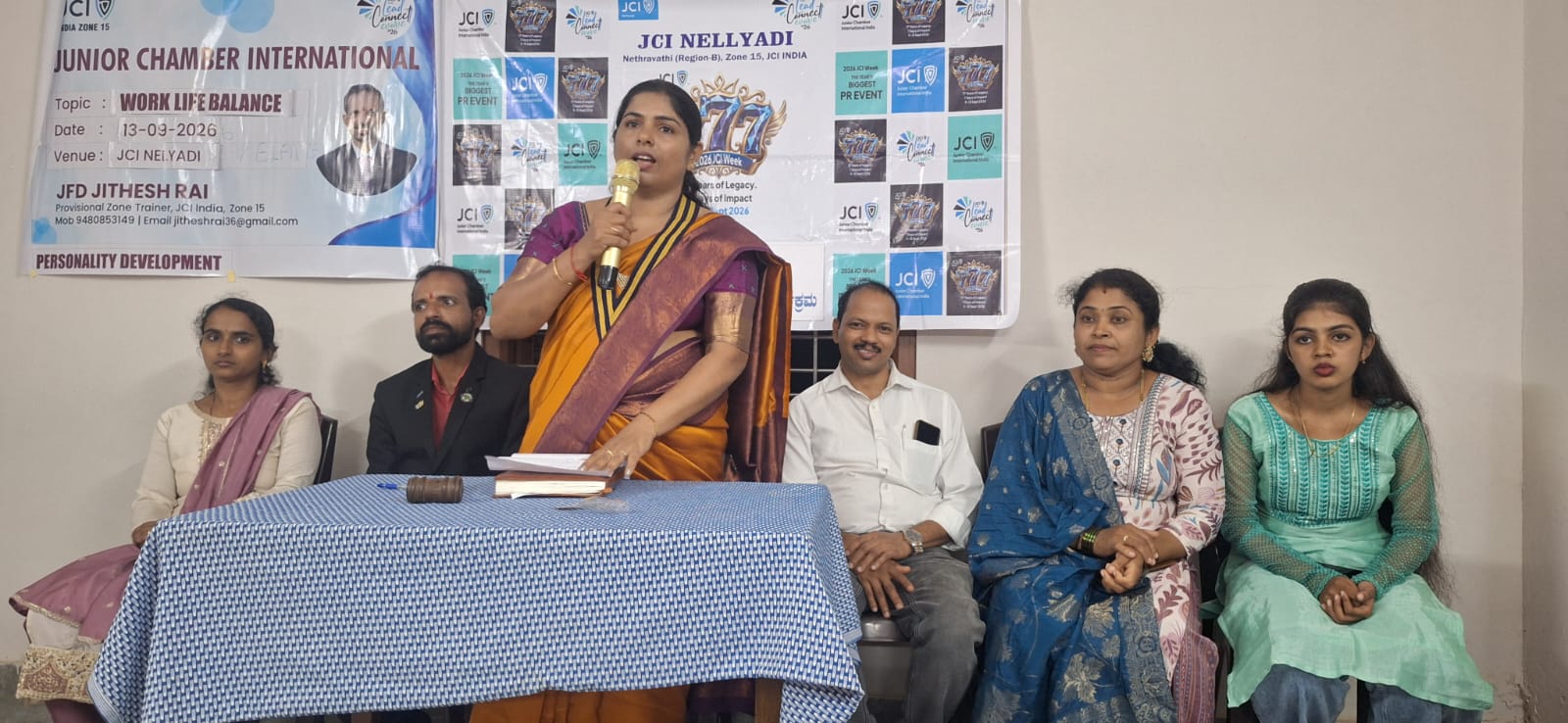 ನೆಲ್ಯಾಡಿ: ಜೆಸಿಐ ಸಪ್ತಾಹ: ಮನೋರಂಜನಾ ಆಟೋಟ, “ಮಾತಿನೊಂದಿಗೆ ರುಚಿ” ಹಾಗೂ ಜೀವನ ಸಮತೋಲನ ತರಬೇತಿ
