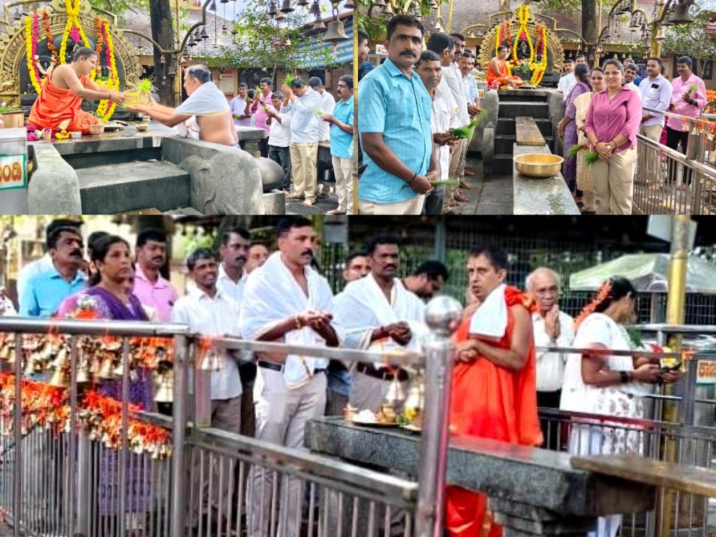 ಕೊಕ್ಕಡ: ಆನೆ ಹಾವಳಿ ತಡೆಗೆ ಸೌತಡ್ಕ ಮಹಾಗಣಪತಿ ದೇವರಿಗೆ ಅರಣ್ಯ ಇಲಾಖೆಯಿಂದ ರಂಗಪೂಜೆ