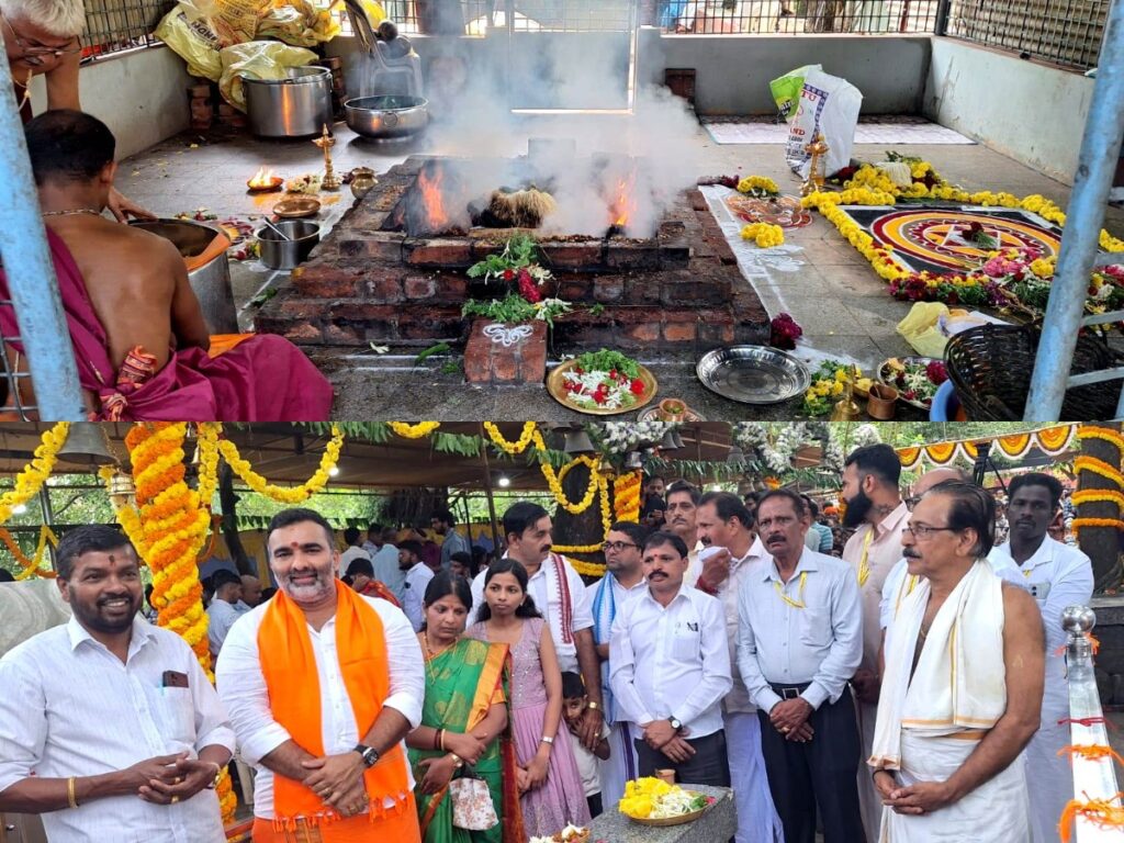 ಕೊಕ್ಕಡ: ಬಯಲು ಆಲಯ ಗಣಪ ಎಂದೇ ಪ್ರಸಿದ್ಧಿ ಪಡೆದ ಬೆಳ್ತಂಗಡಿ ತಾಲೂಕಿನ ಸೌತಡ್ಕ ಶ್ರೀ ಮಹಾಗಣಪತಿ ದೇವಸ್ಥಾನದಲ್ಲಿ ಗಣೇಶ ಚತುರ್ಥಿ ಮಹೋತ್ಸವವು ಭಕ್ತಿಭಾವ ಹಾಗೂ ಸಂಭ್ರಮದಿಂದ ಅದ್ದೂರಿಯಾಗಿ ನಡೆಯಿತು.ಗಣೇಶ ಚತುರ್ಥಿ ಅಂಗವಾಗಿ ಬೆಳಗ್ಗೆ 108 ಕಾಯಿ ಗಣಹೋಮ, ರಂಗಪೂಜೆ ಹಾಗೂ ಮಹಾಪೂಜೆ ನೆರವೇರಿತು. ಬಳಿಕ ಅನ್ನಸಂತರ್ಪಣೆ ನಡೆಯಿತು. ಸುಮಾರು 50 ಸಾವಿರಕ್ಕೂ ಅಧಿಕ ಭಕ್ತರು ದಿನವಿಡೀ ಕ್ಷೇತ್ರಕ್ಕೆ ಆಗಮಿಸಿ ಶ್ರೀ ಮಹಾಗಣಪತಿಯ ದರ್ಶನ ಪಡೆದು ಪುನೀತರಾದರು. ಬೆಳಗಿನ ಜಾವ 5 ಗಂಟೆಯಿಂದಲೇ ನಾಡಿನ ವಿವಿಧೆಡೆಯಿಂದ ಭಕ್ತರ ದಂಡು ಸೌತಡ್ಕದತ್ತ ಹರಿದುಬಂದಿದ್ದು, ಮಧ್ಯಾಹ್ನ 2 ಗಂಟೆಯವರೆಗೂ ಭಕ್ತರ ಸಂಖ್ಯೆ ಹೆಚ್ಚಾಗಿತ್ತು.ಗಣೇಶ ಚತುರ್ಥಿ ಪ್ರಯುಕ್ತ ಬೆಳಗ್ಗೆ ಶ್ರೀ ಮಹಾಗಣಪತಿ ದೇವರನ್ನು ಮಲ್ಲಿಗೆ ಹೂಗಳಿಂದ ವಿಶೇಷವಾಗಿ ಅಲಂಕರಿಸಲಾಗಿತ್ತು. ಮಧ್ಯಾಹ್ನದ ಮಹಾಪೂಜೆಯ ಸಂದರ್ಭದಲ್ಲಿ ವಿವಿಧ ಬಗೆಯ ಹೂಗಳಿಂದ ದೇವರ ಸನ್ನಿಧಿ ಹಾಗೂ ದೇವಸ್ಥಾನದ ಸುತ್ತಮುತ್ತಲಿನ ಪ್ರದೇಶವನ್ನು ಆಕರ್ಷಕವಾಗಿ ಅಲಂಕರಿಸಲಾಗಿತ್ತು.ದಿನವಿಡೀ ದೇವಸ್ಥಾನದ ವಿವಿಧ ಸೇವಾ ಕೌಂಟರ್‌ಗಳಲ್ಲಿ ಭಕ್ತರು ಅಪಾರ ಸಂಖ್ಯೆಯಲ್ಲಿ ಸೇವೆ ಸಲ್ಲಿಸಿದರು. 12,500 ಅವಲಕ್ಕಿ ಪಂಚಕಜ್ಜಾಯ, 10,000 ಅಪ್ಪ ಪ್ರಸಾದ, 5,000 ಲಾಡು ಪ್ರಸಾದ, 4,300 ಮೋದಕ ಪ್ರಸಾದ ಹಾಗೂ 3,000 ಕಡ್ಲೆ ಪಂಚಕಜ್ಜಾಯ ಸೇರಿದಂತೆ ವಿವಿಧ ಪ್ರಸಾದಗಳನ್ನು ಭಕ್ತರಿಗೆ ವಿತರಿಸಲಾಯಿತು. ಮಧ್ಯಾಹ್ನದ ಅನ್ನಸಂತರ್ಪಣೆಯಲ್ಲಿ ಸುಮಾರು 8 ಸಾವಿರಕ್ಕೂ ಅಧಿಕ ಭಕ್ತರು ಪಾಲ್ಗೊಂಡು ಪ್ರಸಾದ ಸ್ವೀಕರಿಸಿದರು.ಸುಳ್ಯ ವಿಧಾನಸಭಾ ಕ್ಷೇತ್ರದ ಶಾಸಕಿ ಭಾಗೀರಥಿ ಮುರುಳ್ಯ, ಕೆಪಿಸಿಸಿ ಪ್ರಧಾನ ಕಾರ್ಯದರ್ಶಿ ರಕ್ಷಿತ್ ಶಿವರಾಂ, ಯುವ ಉದ್ಯಮಿ ಹಾಗೂ ಸಮಾಜಸೇವಕ ಕಿರಣ್ ಚಂದ್ರ ಪುಷ್ಪಗಿರಿ, ಕುಕ್ಕೆ ಶ್ರೀ ಸುಬ್ರಹ್ಮಣ್ಯ ದೇವಸ್ಥಾನದ ವ್ಯವಸ್ಥಾಪನ ಸಮಿತಿ ಅಧ್ಯಕ್ಷ ಹರೀಶ್ ಇಂಜಾಡಿ, ದೇವಸ್ಥಾನದ ಕಾರ್ಯನಿರ್ವಹಣಾಧಿಕಾರಿ ಅರವಿಂದ ಅಯ್ಯಪ್ಪ ಸುತಗುಂಡಿ ಸೇರಿದಂತೆ ನಾಡಿನ ಹಲವಾರು ಗಣ್ಯರು ಹಾಗೂ ಭಕ್ತಾದಿಗಳು ಕ್ಷೇತ್ರಕ್ಕೆ ಆಗಮಿಸಿ ಶ್ರೀ ಮಹಾಗಣಪತಿಯ ವಿಶೇಷ ದರ್ಶನ ಪಡೆದರು.ದೇವಸ್ಥಾನದ ವ್ಯವಸ್ಥಾಪನ ಸಮಿತಿ ಅಧ್ಯಕ್ಷ ಸುಬ್ರಹ್ಮಣ್ಯ ಶಬರಾಯ ಕೆ., ಕಾರ್ಯನಿರ್ವಹಣಾಧಿಕಾರಿ ಎಸ್.ಜೆ.ಯೇಸುರಾಜ್, ವ್ಯವಸ್ಥಾಪನ ಸಮಿತಿ ಸದಸ್ಯರು, ಪ್ರಧಾನ ಅರ್ಚಕ ಸತ್ಯಪ್ರಿಯ ಕಲ್ಲೂರಾಯ, ವಿಶ್ವನಾಥ ಕೊಲ್ಲಾಜೆ, ಪ್ರಮೋದ್ ಕುಮಾರ್ ಶೆಟ್ಟಿ, ಗಣೇಶ್ ಕಾಶಿ, ಪ್ರಶಾಂತ್ ಮಚ್ಚಿನ, ಹರಿಶ್ಚಂದ್ರ ಜಿ., ಸಿನಿ ಗುರುದೇವನ್ ಹಾಗೂ ದೇವಸ್ಥಾನದ ಕಚೇರಿ ಸಿಬ್ಬಂದಿ ಉಪಸ್ಥಿತರಿದ್ದು, ಮಹೋತ್ಸವದ ವಿವಿಧ ವ್ಯವಸ್ಥೆಗಳನ್ನು ನಿರ್ವಹಿಸಿದರು.
