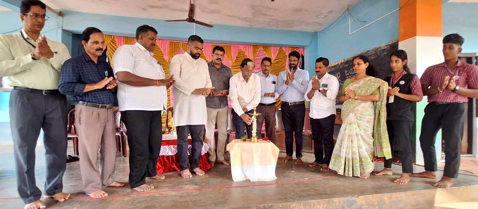 ನೆಲ್ಯಾಡಿ: ಹೊಸಮಜಲು ಶಾಲೆಯಲ್ಲಿ ಸಂತ ಜಾರ್ಜ್ ಕಾಲೇಜಿನ ವಾರ್ಷಿಕ ವಿಶೇಷ ಶಿಬಿರ ಉದ್ಘಾಟನೆ