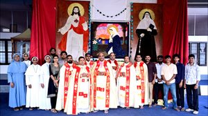 ನೆಲ್ಯಾಡಿ: ಸೆಂಟ್ ಅಲ್ಫೋನ್ಸ ಚರ್ಚ್‌ನಲ್ಲಿ ಜಪಾನಿನ ‘ಕಿನುಸೈಗ’ ಕಲಾಕೃತಿ ಅನಾವರಣ