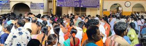 ಕುಕ್ಕೆ ಸುಬ್ರಹ್ಮಣ್ಯದಲ್ಲಿ ಭಕ್ತಸಾಗರ; ದೇವರ ದರ್ಶನಕ್ಕೆ ಮುಗಿಬಿದ್ದ ಭಕ್ತರು