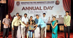 ಉಪ್ಪಿನಂಗಡಿ: ಇಂದ್ರಪ್ರಸ್ಥ ಪದವಿಪೂರ್ವ ಕಾಲೇಜಿನ ವಾರ್ಷಿಕೋತ್ಸವ ಸಂಭ್ರಮ; ಇಂದ್ರಧನುಷ್ ಪ್ರಶಸ್ತಿ ಪ್ರದಾನ